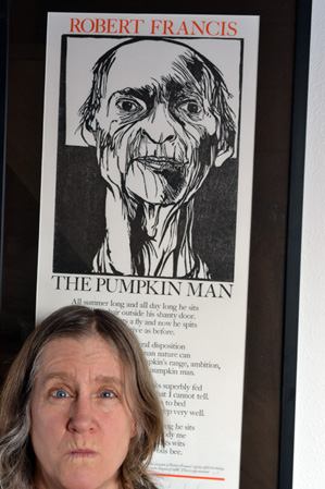 Alys with the Pumkin Man